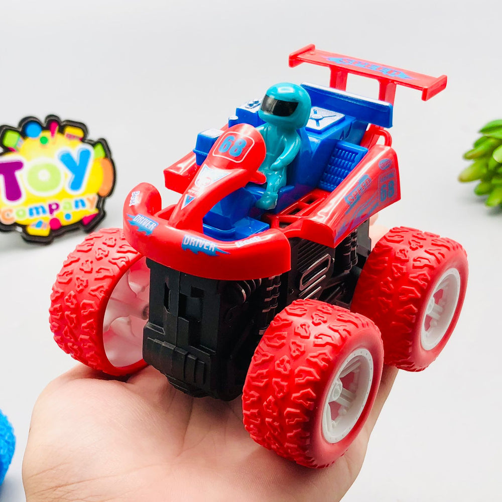 1Pc Inertial 4WD Stunt Car Toy