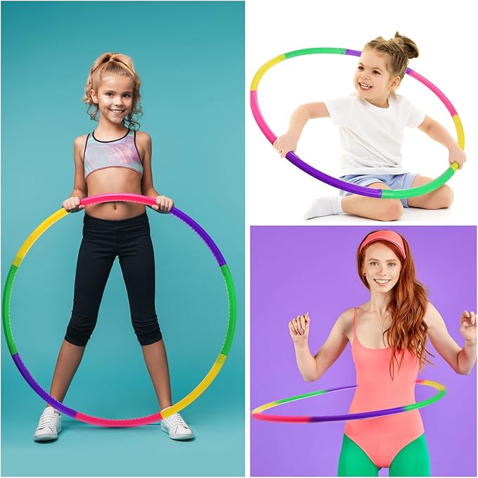 8pcs Hula Hoop Toy For Kids