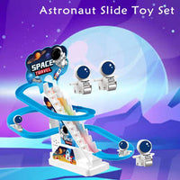 Electric Astronaut Slide Racing Track Set With Lights & Music