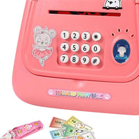 Girls Handbag Design Piggy Bank - Pink