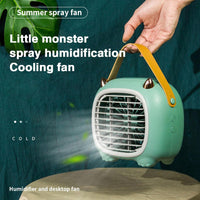 Rechargeable Little Monster Spray Cooling Fan