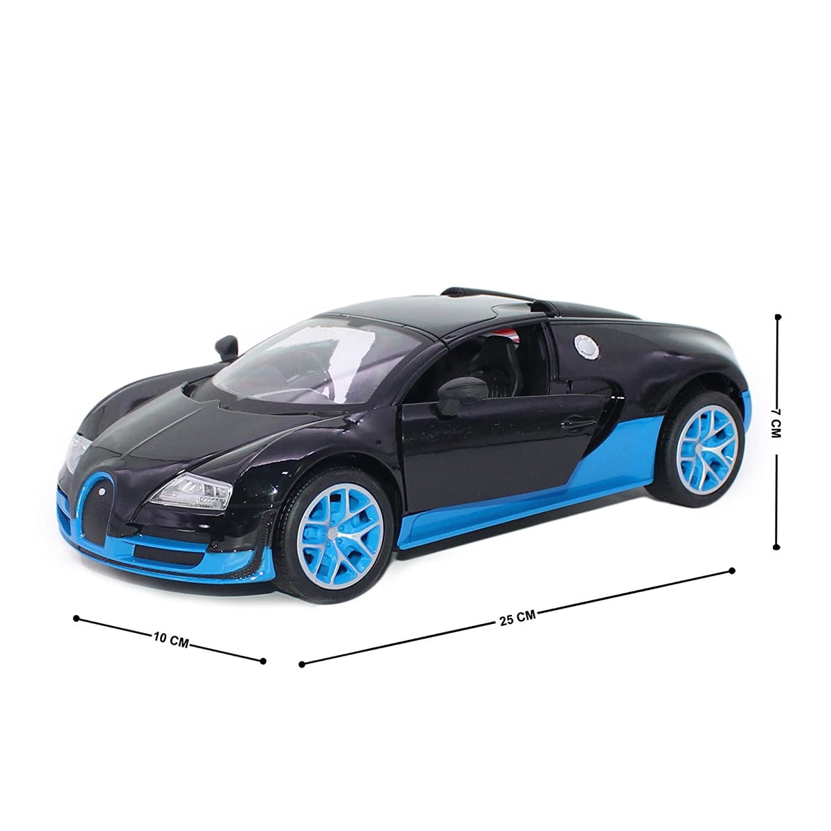 Remote Control Bugatti Openable Doors Model Car