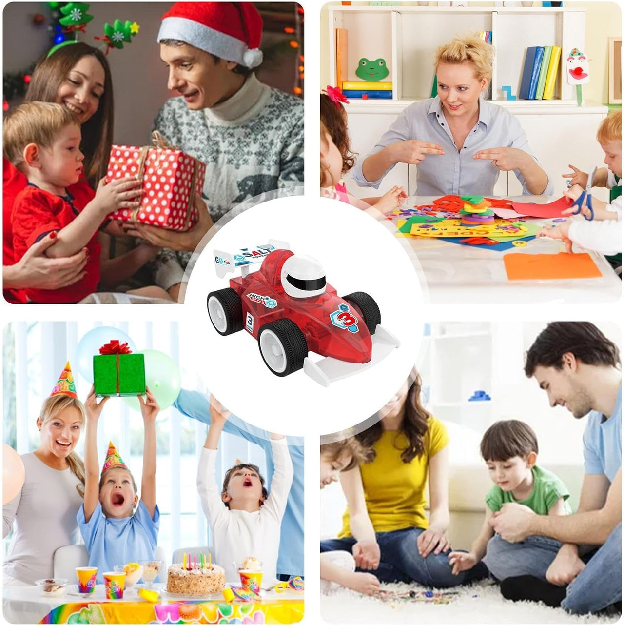 DIY STEM Salt Powered Racing Car