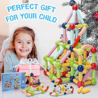 56 Pcs Magnetic Sticks Blocks