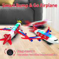 Battery Operated Airliner Toy With Light & Sound
