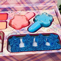 30Pcs Realistic Unicorn & Mermaid Makeup Jewellery Kit