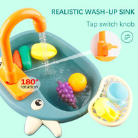 Battery Operated Little Cow Dish Washer