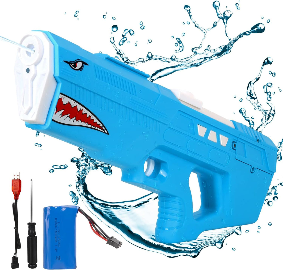 Electric Shark Water Shooting Gun