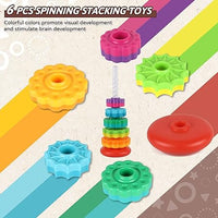 Montessori Rainbow Stacking Tower