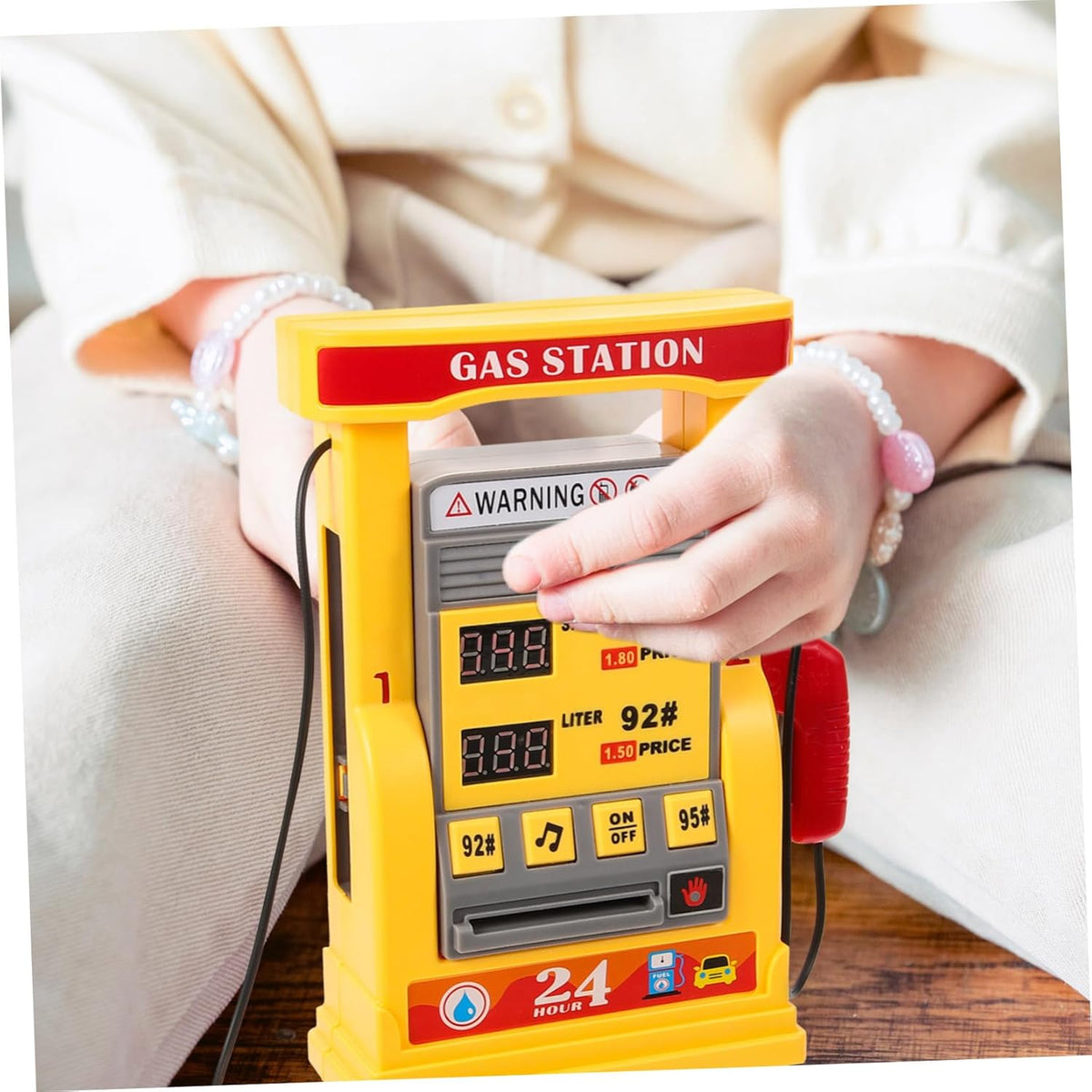 Electronic Gas Station Steering Wheel Toy