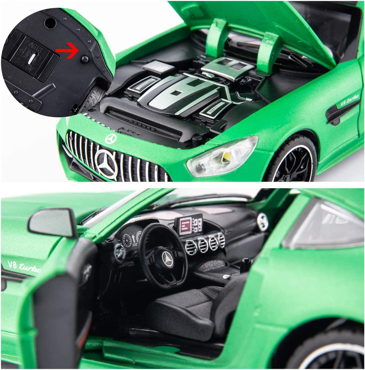 1:24 Diecast Mercedes AMG GTR