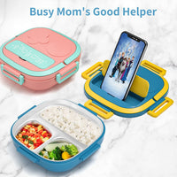 Kids Hot & Cool Stainless Steel Lunch Box With Spoon