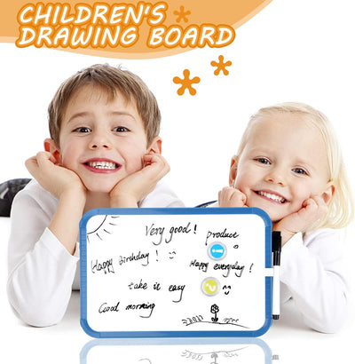 12*Inches Magnetic White Board With Marker & 2 Magnets