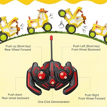 RC Crazy Jumping Car With Light & Music