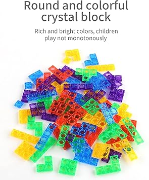 Transparent Magic Tetris Block Game