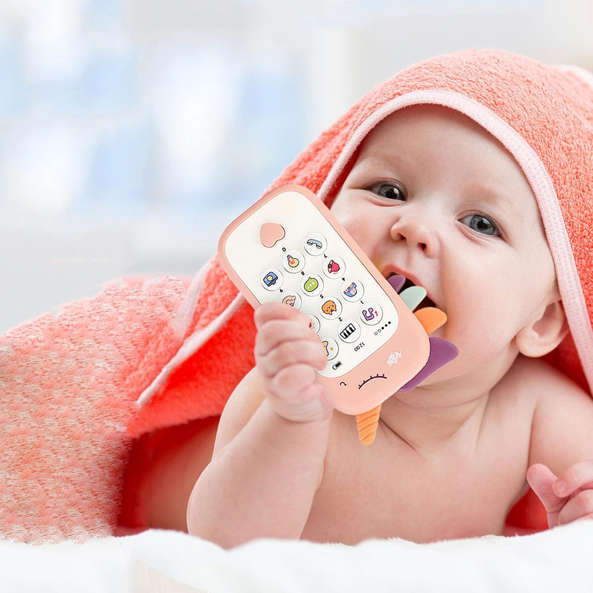 Baby's Early Educational Puzzle Mobile Phone