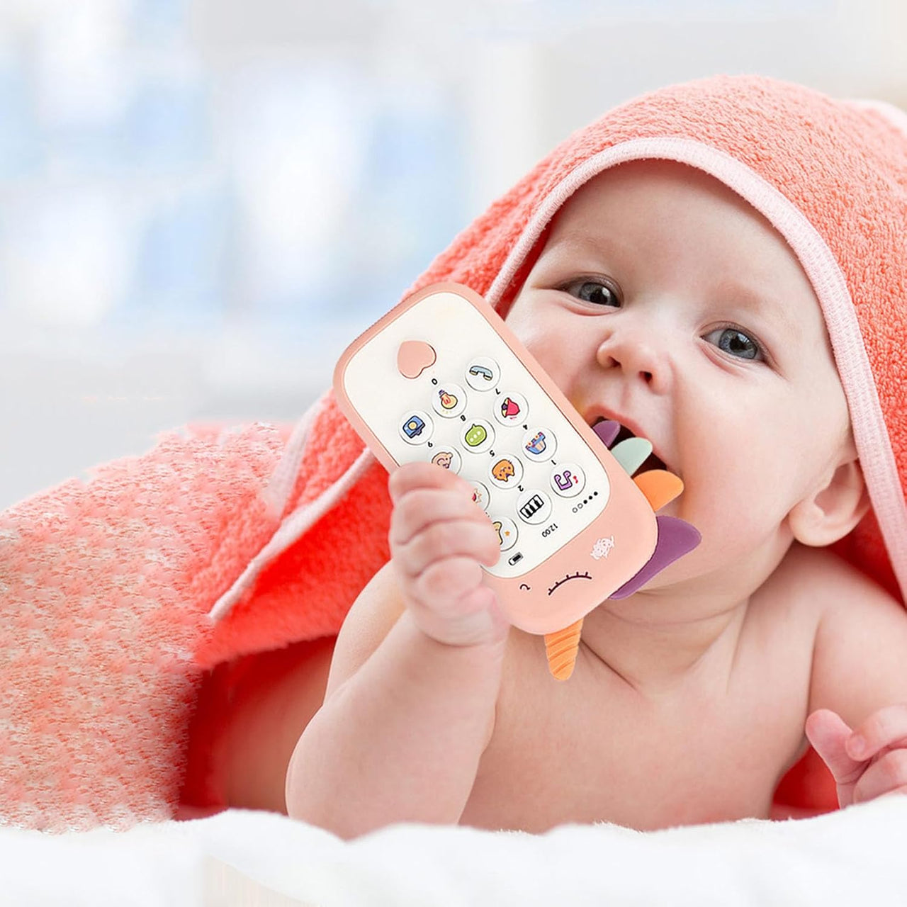 Baby's Early Educational Puzzle Mobile Phone