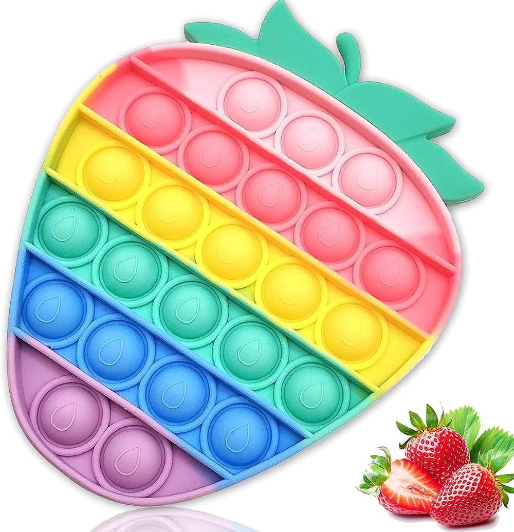 Push Pop It Bubble Fidget - Strawberry