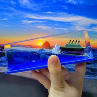 Titanic Iceberg Cruise Ship Drift Bottle Decoration