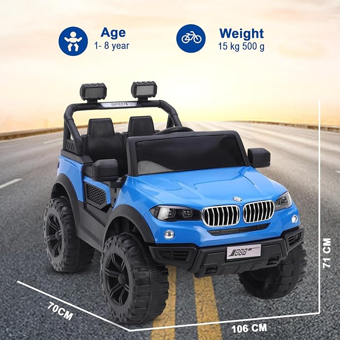 Kids Electric Ride on Jeep Solid Design