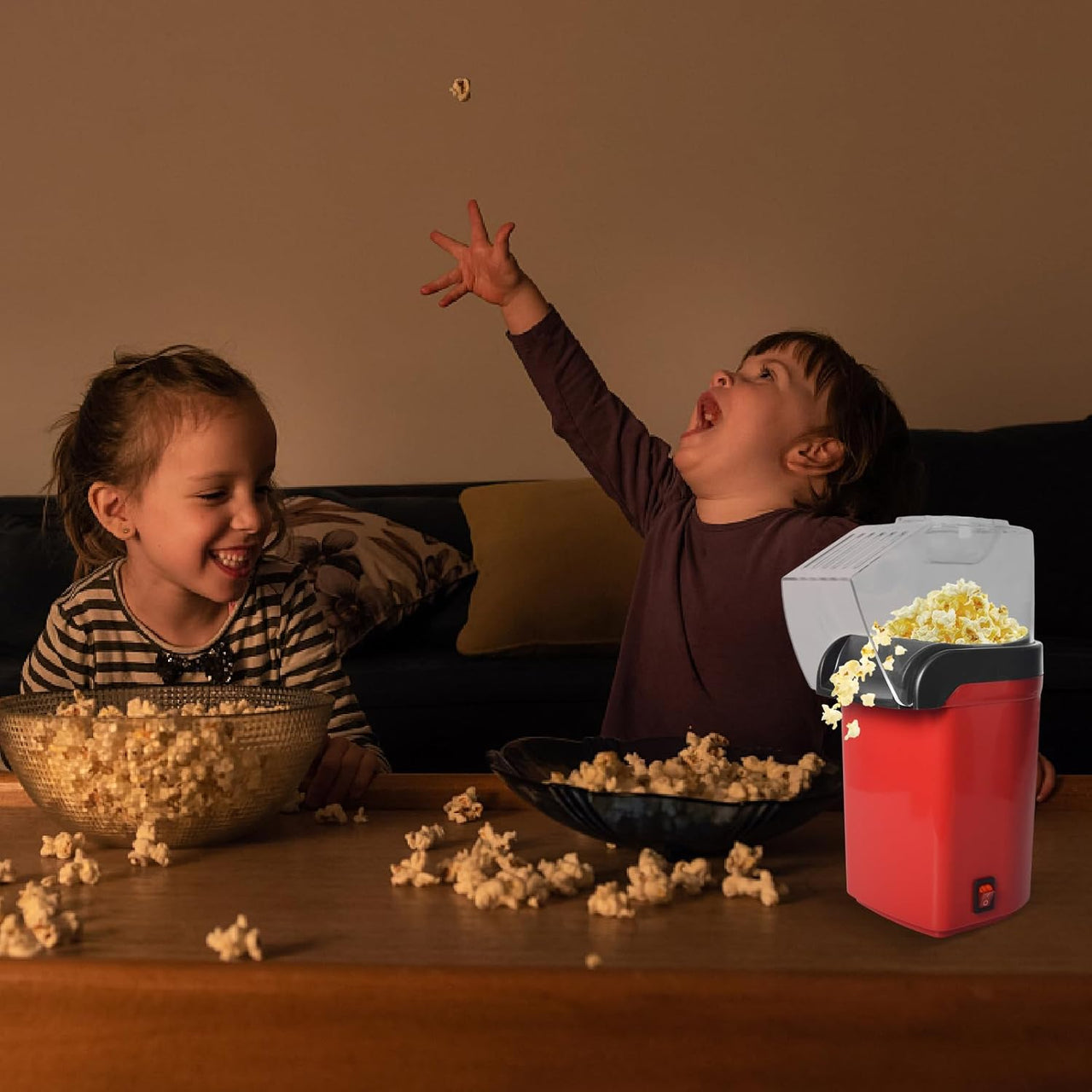 Realistic Electric Mini Popcorn Maker Machine