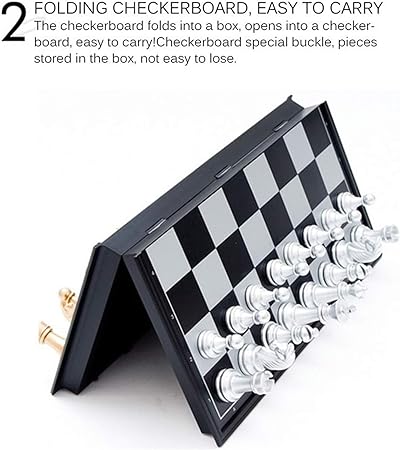 Foldable International Magnetic Chess Game Set