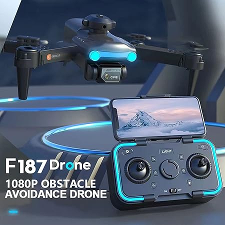 RC F187 Dual Camera HD Lens Drone
