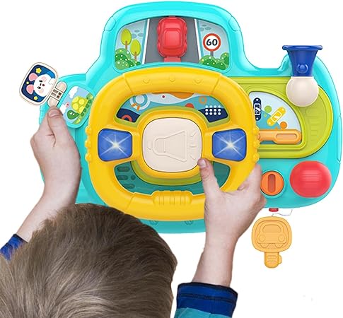 Huanger Musical Steering Wheel With Light & Music