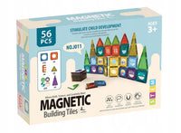 56Pcs Creative Magnetic Building Tiles Block
