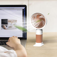 6* Inches Rechargeable Mini Cute Handheld Fan