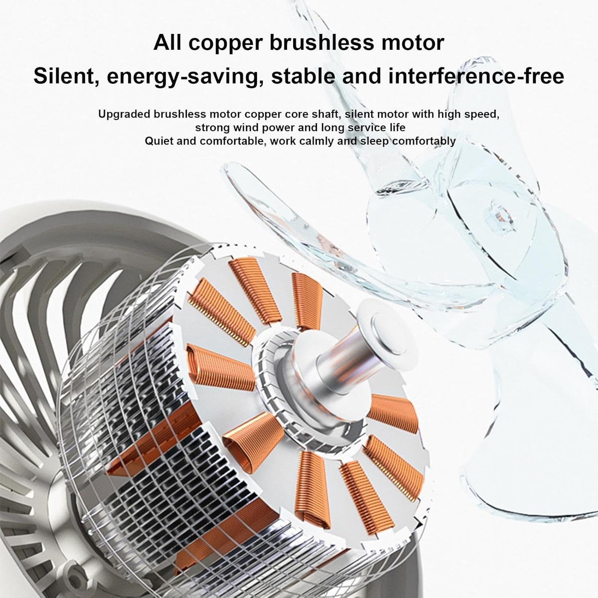 Rechargeable Duck Dual Spray Nozzles Fan