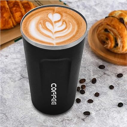 510ml Stainless Steel Vacuum Coffee Mug Temperature Display