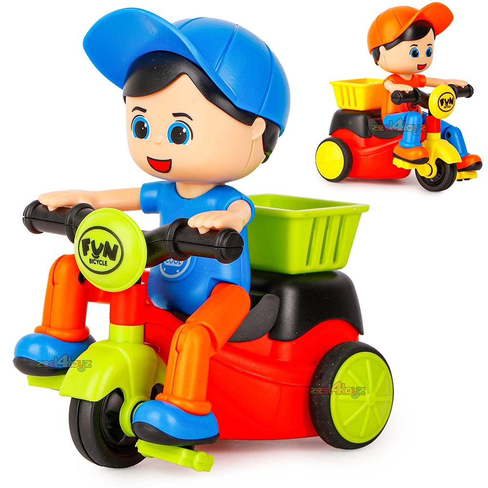 Cartoon Mini Friction Bike