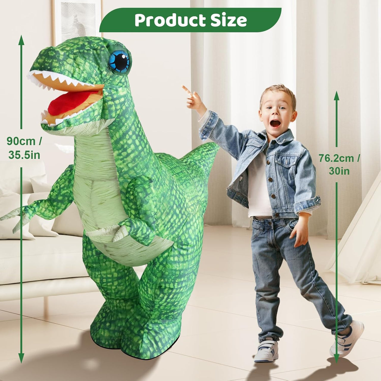 2.4GHz RC Electric Inflatable Giant Dinosaur
