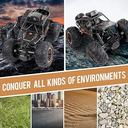 RC HD Camera Alloy Climbing Off-Road Vehicle