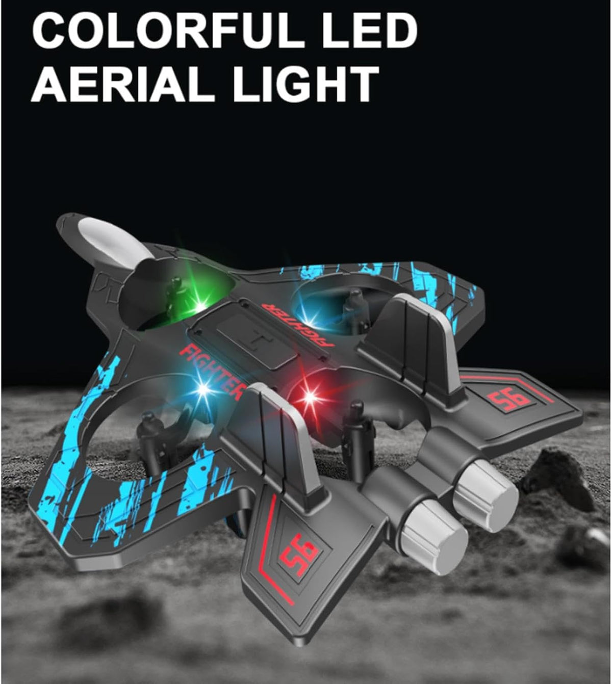 2.4GHz RC Fighter Plane Model