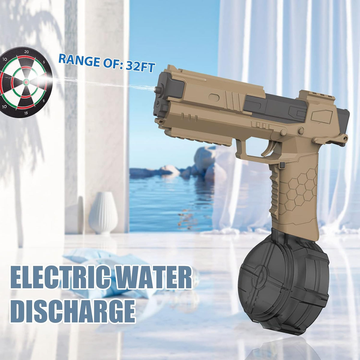 Electric Water Shooting Gun