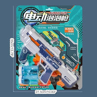 Battery Operated Colorful Bubble Gun With Light & Sound
