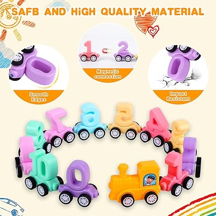 Montessori Magnetic 0-10 Number Train
