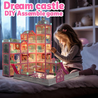 374Pcs L.O.L Villa Doll House Play Set