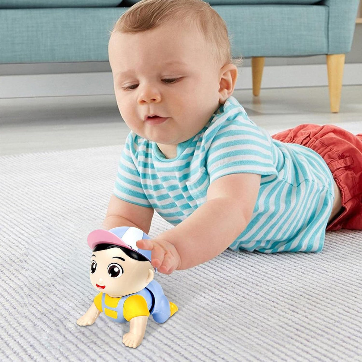 Cute Crawling Musical Baby Toy