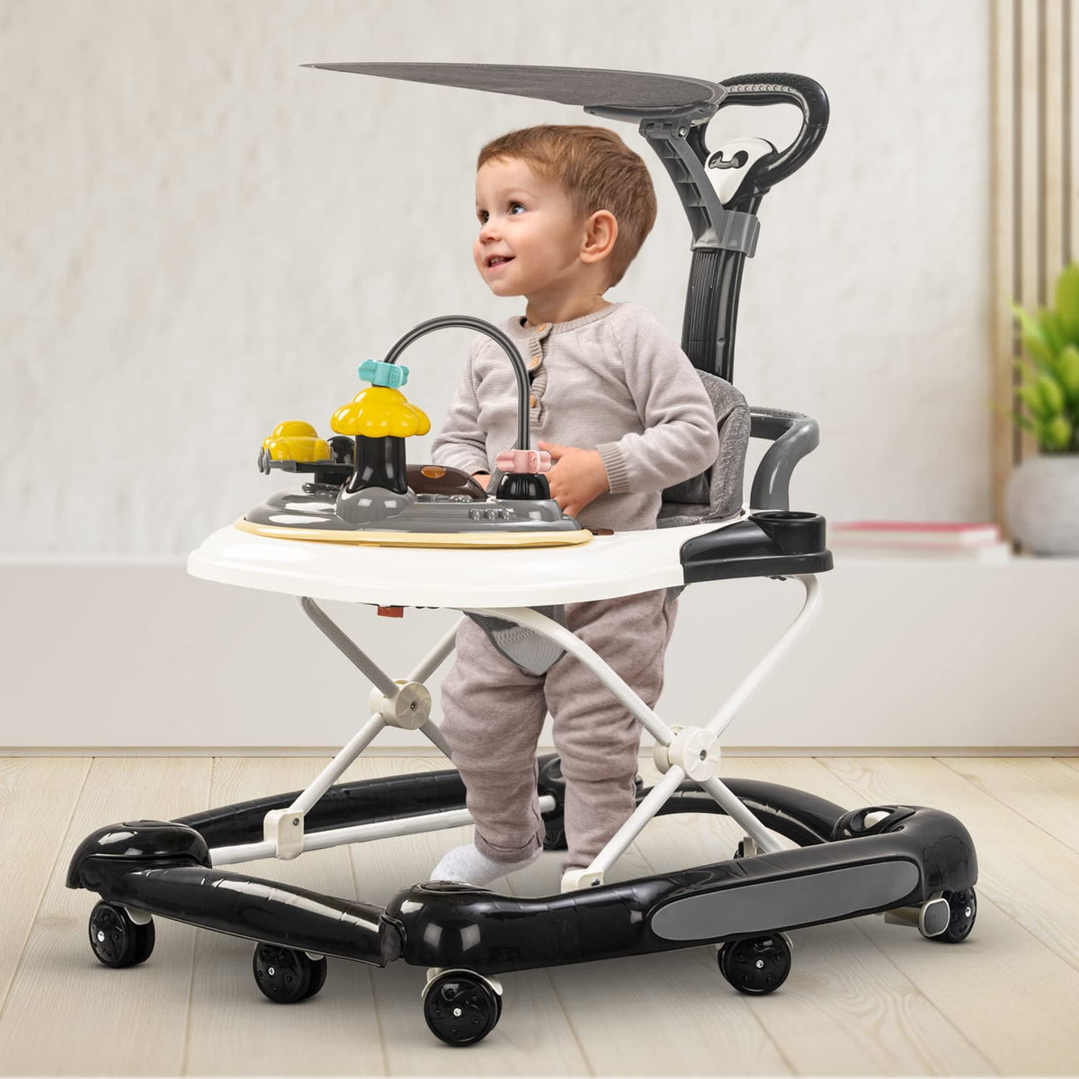 4in1 Portable Baby Musical Walker
