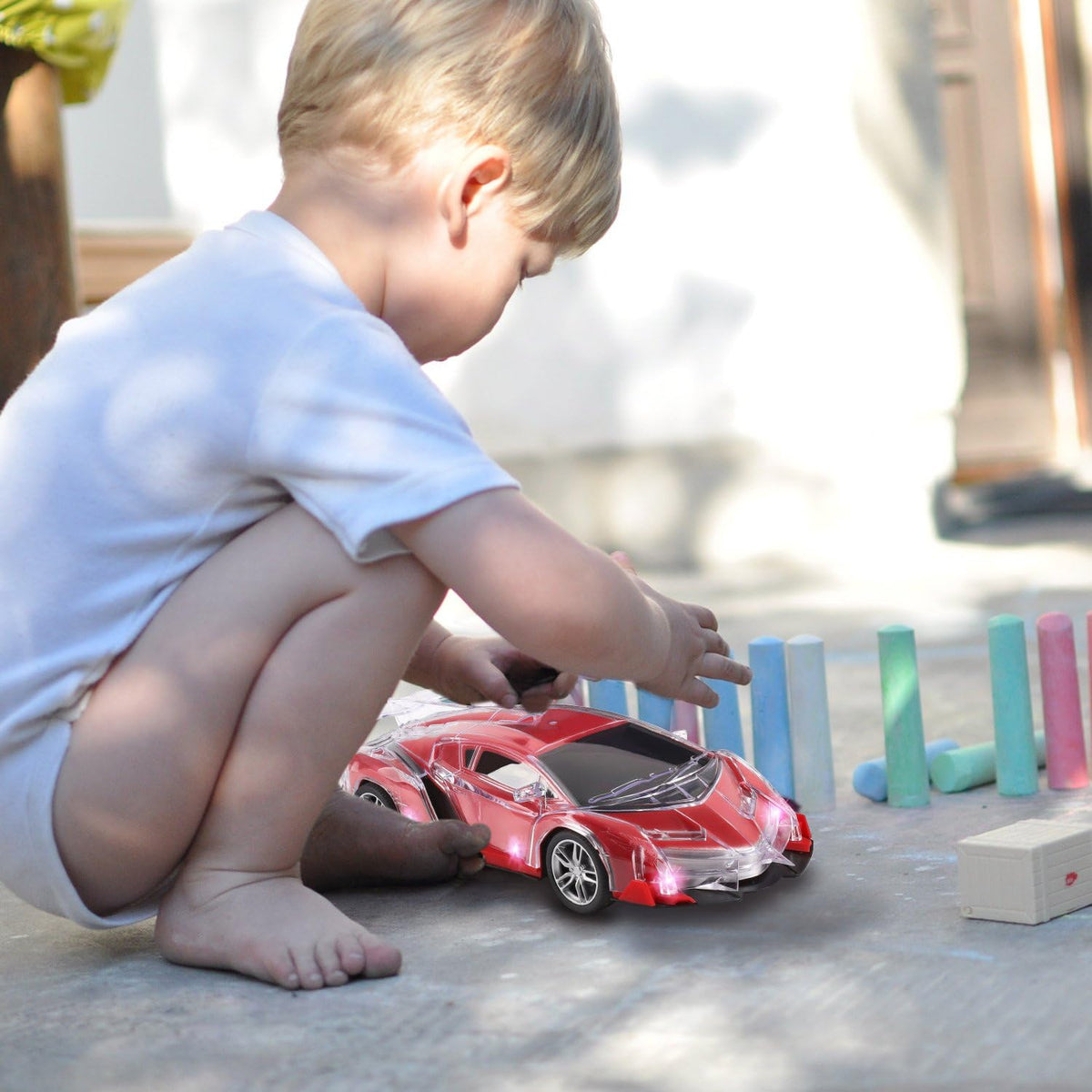 1:18 RC Super Light Racing Car With Rechargeable Battery
