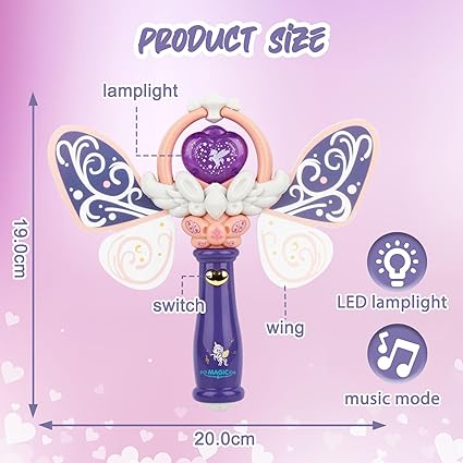 Butterfly Style Fairy Flash Magic Wand