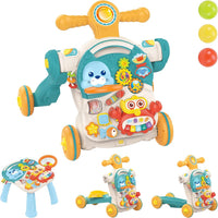 4in1 Multi-functional Baby Musical Walker - Green