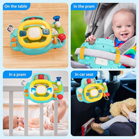 Huanger Musical Steering Wheel With Light & Music