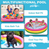 INTEX Sunset Glow Baby Pool (24'' x 8.5