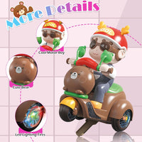 Thumbnail for Electric Cute Rocking Stunt Tricycle