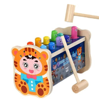 Thumbnail for Wooden Tiger Beats The Hamster Game
