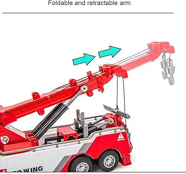1:18 Diecast Tow Truck Model